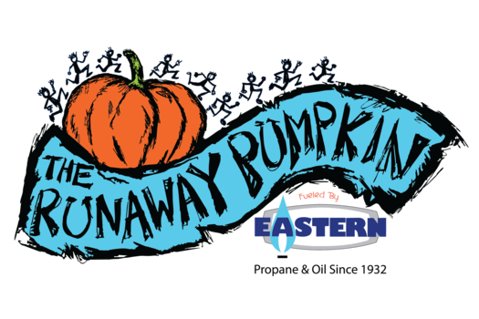 The Runaway Pumpkin 10K & 5K Run/Walk logo