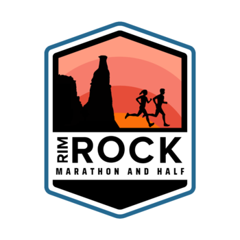 Rim Rock Marathon & Half Marathon logo
