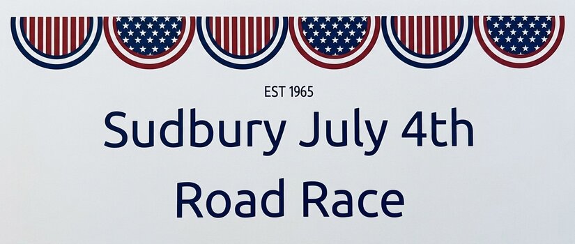 Sudbury July 4th Road Race logo