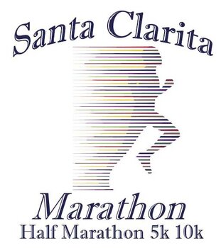 Santa Clarita Marathon 2026 - SantaClaritaMarathon.org logo