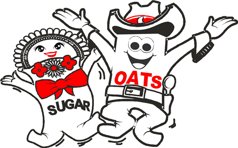 49th Annual Oatmeal Festival 3.3 mile RUN for YOUR OATS logo