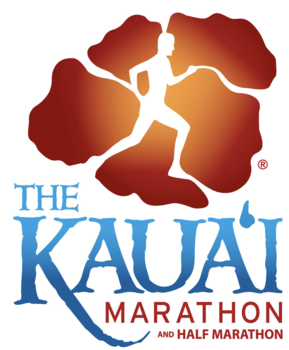 The 2026 Kauai Marathon and Half Marathon logo